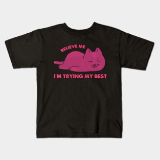 Sarcastic Cat | Hilarious Cat | Funny Cat Kids T-Shirt